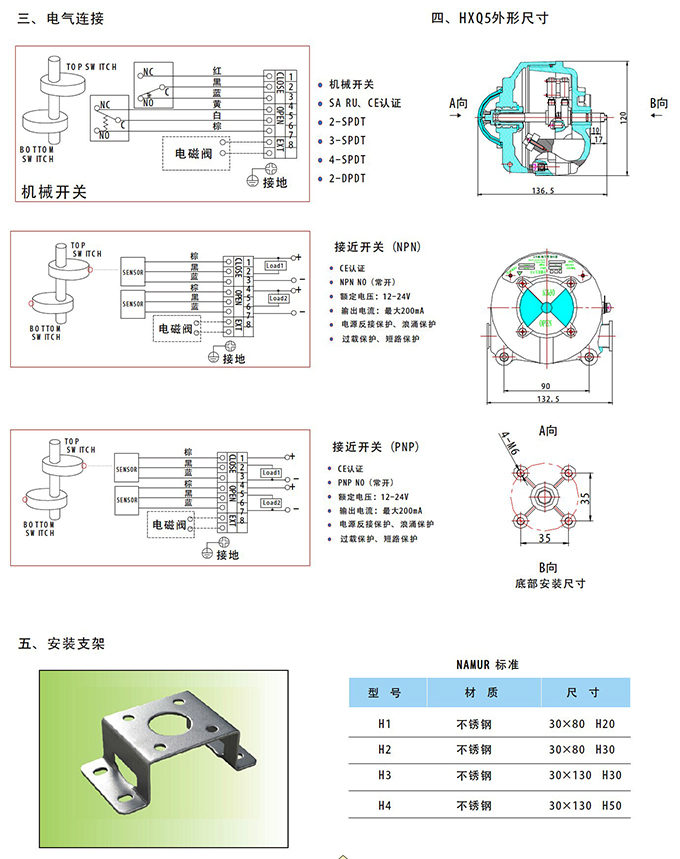 HX5防爆型限位開(kāi)關(guān)｜回訊器